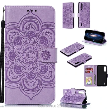 

Mandala Flower Wallet Leather Pouch Case For Huawei Honor X9 PRO NOVA 5 For MOTO ONE PRO Strap Stand PU ID Card Skin Cover 50PCS