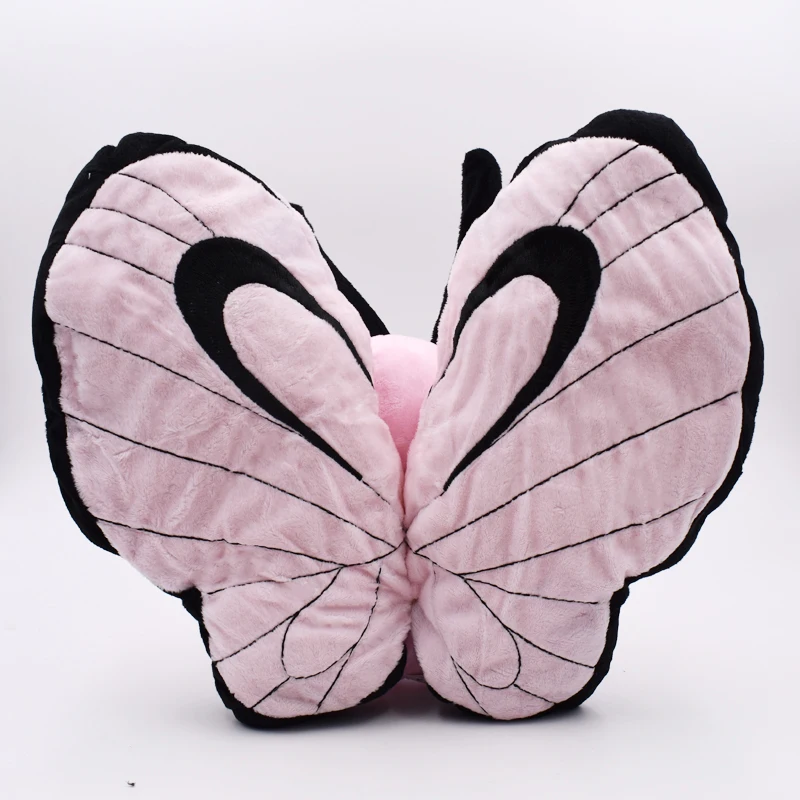 Pink Butterfree Plush Toys 30CM Butterfree Anime Cartoon Dolls New Rare Soft Stuffed Animal Doll For Children (2)
