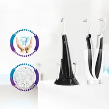 Электрический зуб пятновыводитель ластик для удаления налета Стоматологическая Чистка отбеливающий инструмент