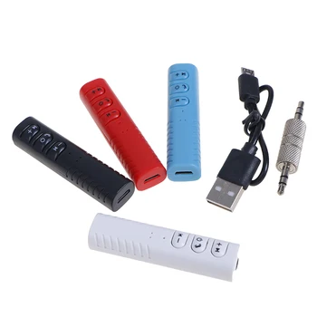 

Mini Wireless Bluetooth Car Kit Hands free 3.5mm Jack AUX Audio Receiver Adapter