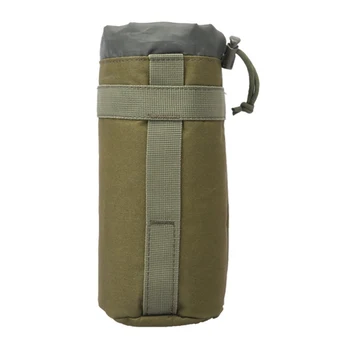 

Tactical Molle Water Bottle Pouch 2L Upgraded Travel Water Bottle Holder Bag Outdoor Hydration Carrier for Camping Hiking Bags