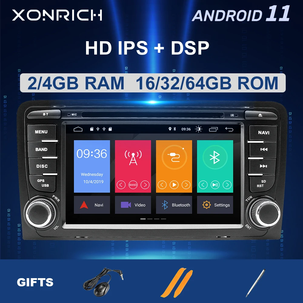 安く売り切れ カーgpsマルチメディアラジオ Dvdプレーヤー付きラジオ ナビゲーター Ipsスクリーン Dsp 4gb Android 11 2din Audi A3 8p S3 03 12 Rs3 Sportback用 在庫商品 Agenciafocopropaganda Com Br