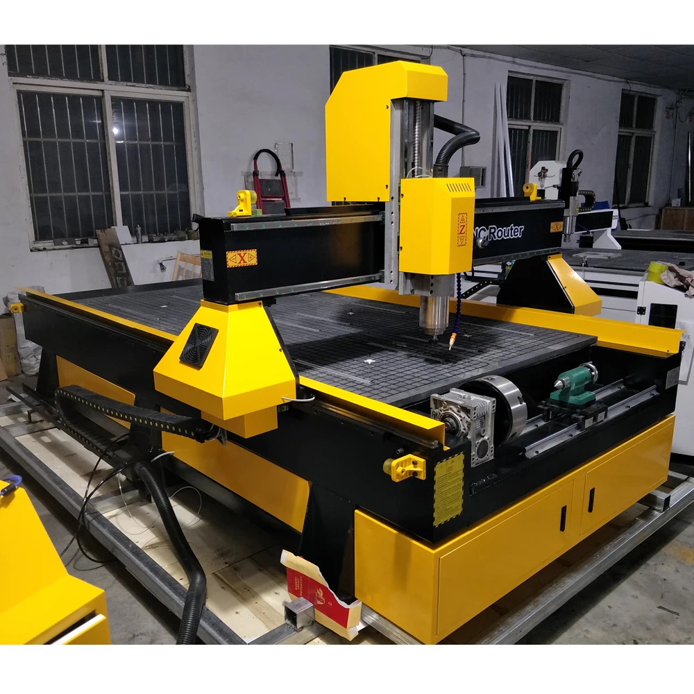 

4*8f1325 Cnc Router 1300mm x 2500mm Wood Carving Machine Automatic 3d Wood Metal Cutting And Engraving Machine With Mach3 System