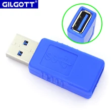 USB 3.0 Connector Extender Type A Male to Female Adapter USB3.0 AM to AF Coupler Converter for Laptop PC