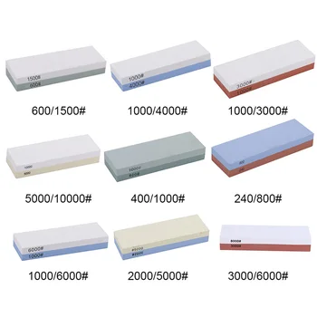 

Professional Knife Sharpener Stonec Whetstones For Sharpening Grinder 3000/8000 1000/4000 Double Sided White Corundum Sharpeners