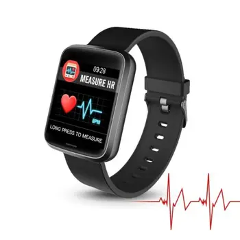 

H19 Smart Bracelet Heart Rate Blood Pressure Monitoring Pedometer Calorie Consumption Exercise Fitness Smart Watch Call Reminder