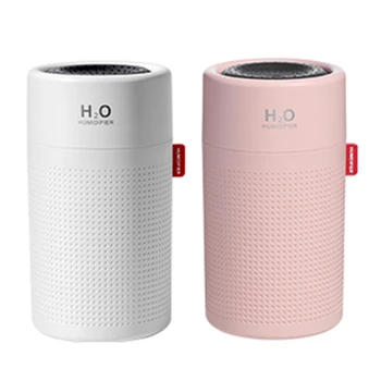 

2 Set 2000Mah Portable Air Humidifier 750Ml Large Capacity Desktop Ultrasonic Water Mist Diffuser Water Sprayer Mist Maker White