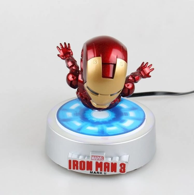 iron man floating action figure