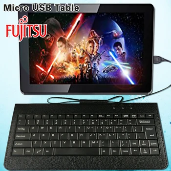 

Intelligent Wired Keyboard Suitable for Fusion5 104 10.1 Inch Tablet Keyboard Outdoor Travel Mini Portable+Bracket