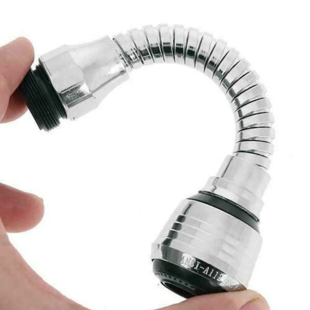 360 Degree Flexible Nozzle Spout Water Saving Kitchen Sink Tap Faucet Extender For Splash Proof Kitchen Faucet Accessories
