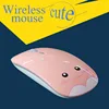 Office Computer Mouse Wireless Mouse for Girl Cute Silent Notebook Optical Mouse Rechargable Fashion Mute Mice for Laptop ► Photo 2/6