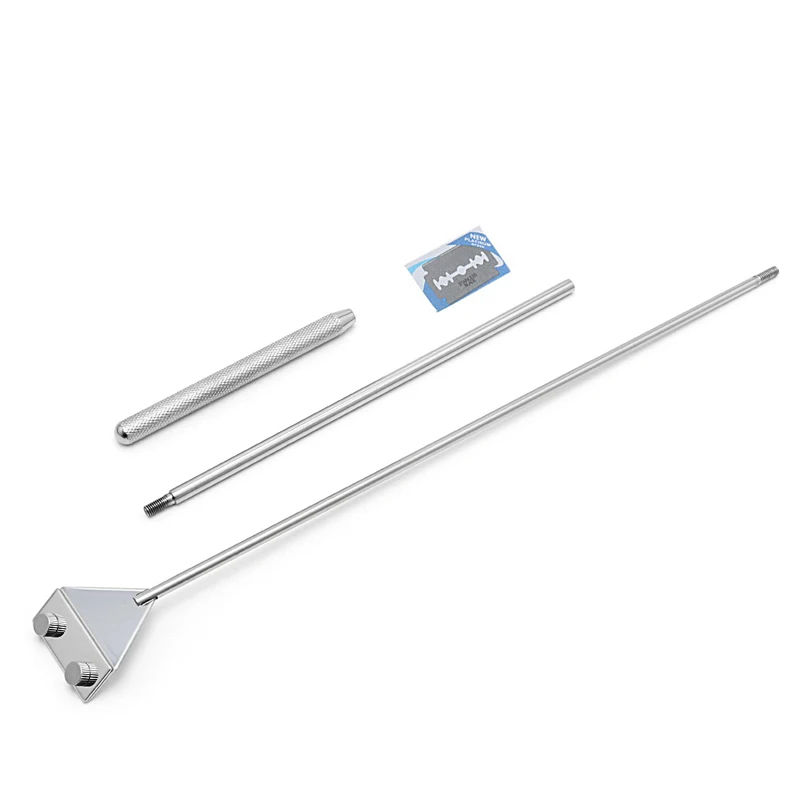 Drop Ship Aquarium Glass Fish Tank Stainless Steel Coralline Algae Scraper Blade Cleaner