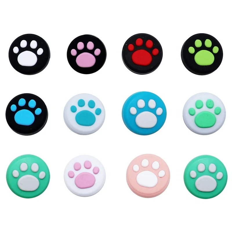 4 sztuk łapa kota uchwyt na kciuki pokrywa dla PS3 / PS4 / PS5 / Xbox One / Xbox 360 kontroler Gamepad Joystick Case akcesoria 1 4 sztuk łapa kota uchwyt na kciuki pokrywa dla PS3 / PS4 / PS5 / Xbox One / Xbox 360 kontroler Gamepad Joystick Case akcesoria 1