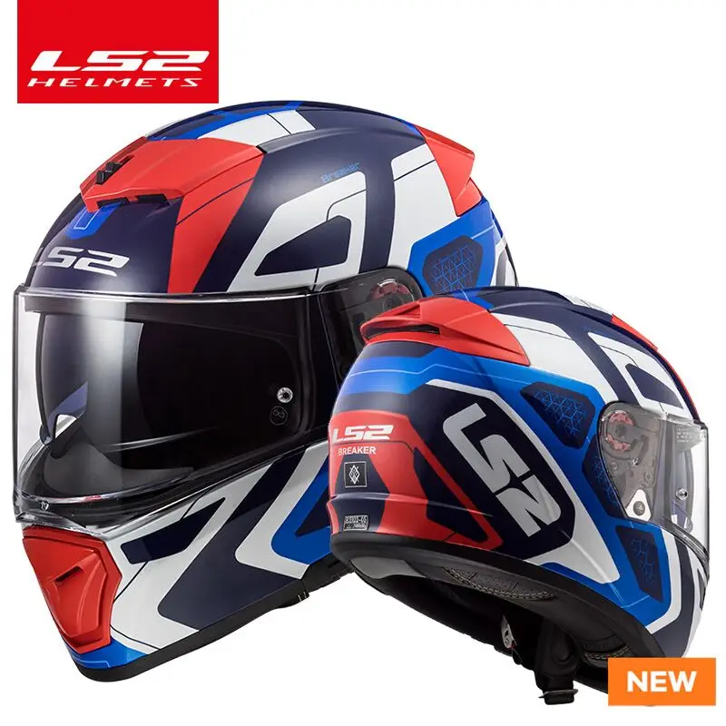 LS2 FF390 полный шлем с бесплатной Pinlock ls2 выключатель мотоциклетный шлем - Цвет: blue Armored vehicle