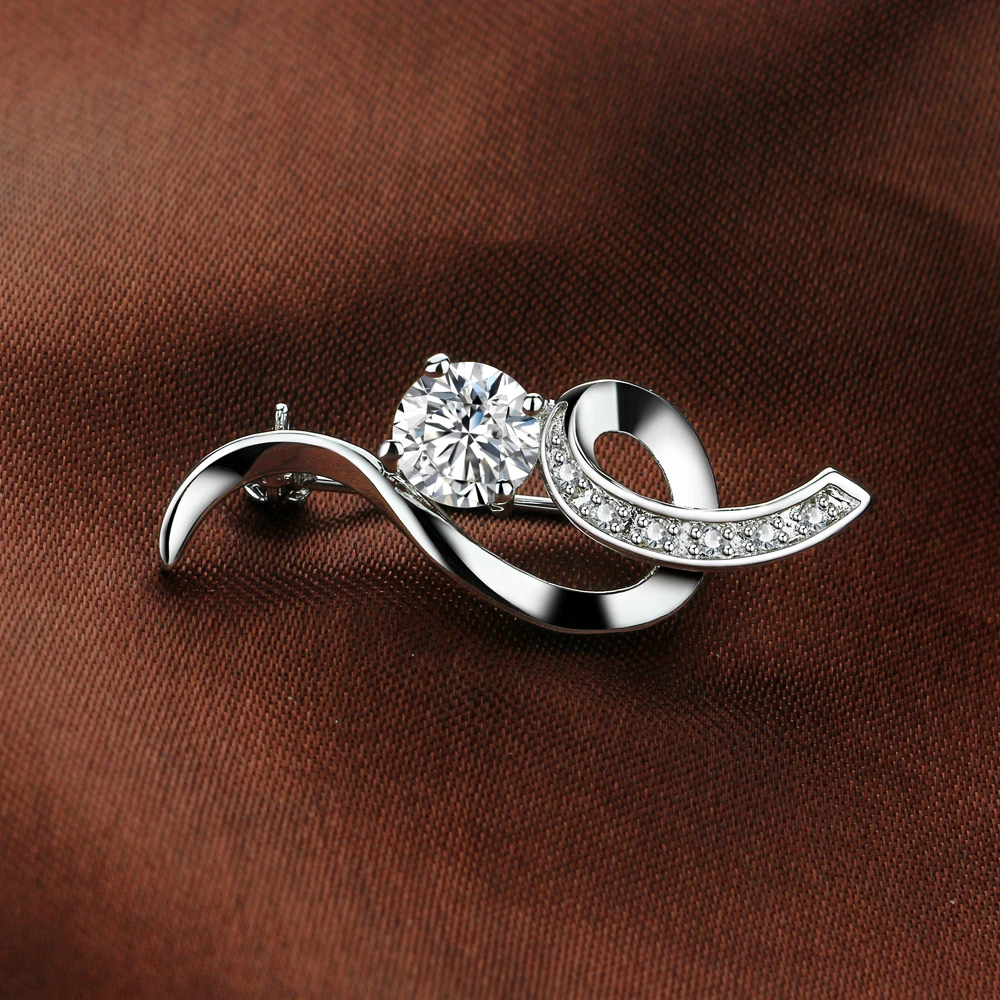 Броши из стерлингового серебра 925 пробы Винтажные Ювелирные изделия модная