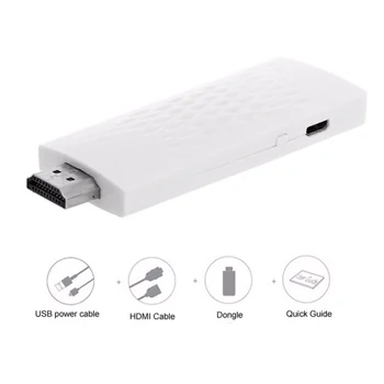 

Wireless WiFi Display Dongle Airplay Mirror Display 1080P HD HDMI TV Video Audio Adapter For iPad/iPhone/Macbook/Samsung