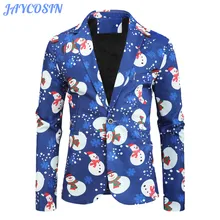JAYCOSIN мужские костюмы зимние рождественские пиджаки модные рубашки с длинным рукавом блузки мужские свадебные костюмы Блейзер Homme 1125