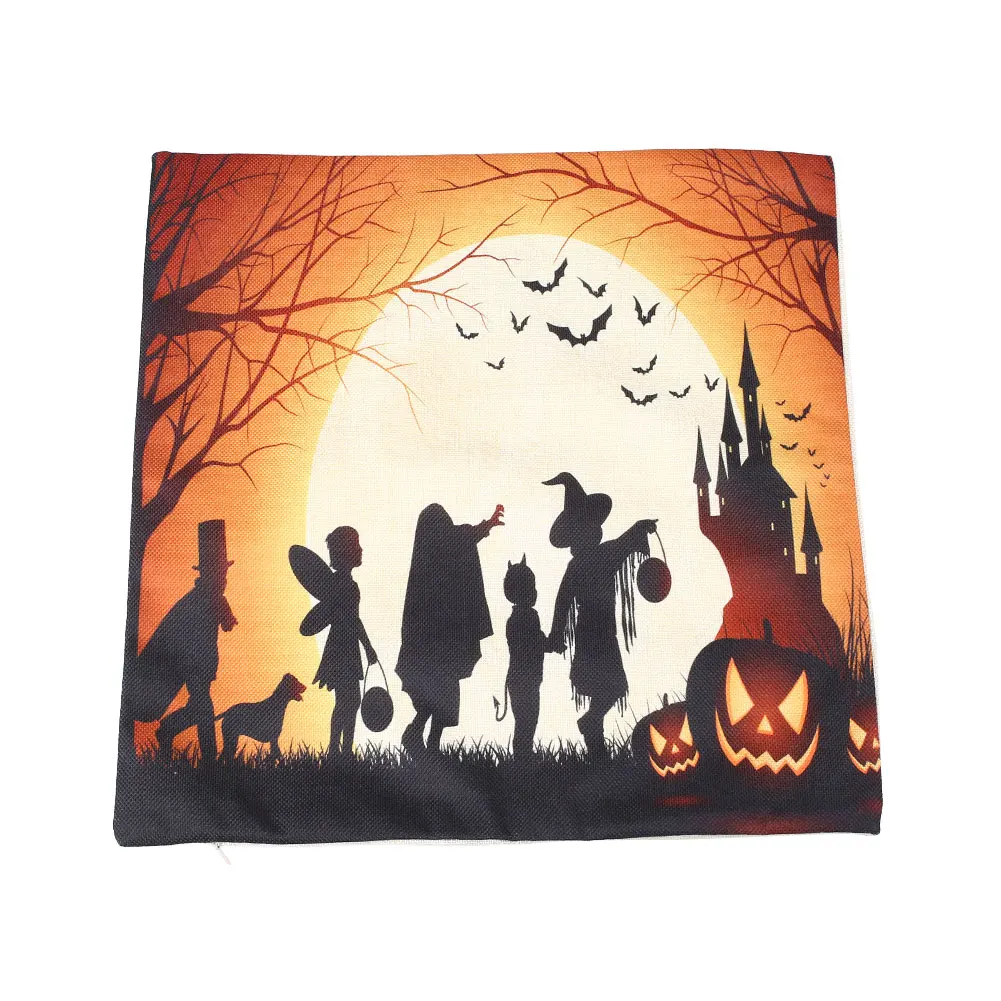 Наволочка для подушки с принтом Holloween, наволочка для дома, дивана, чехол для подушки