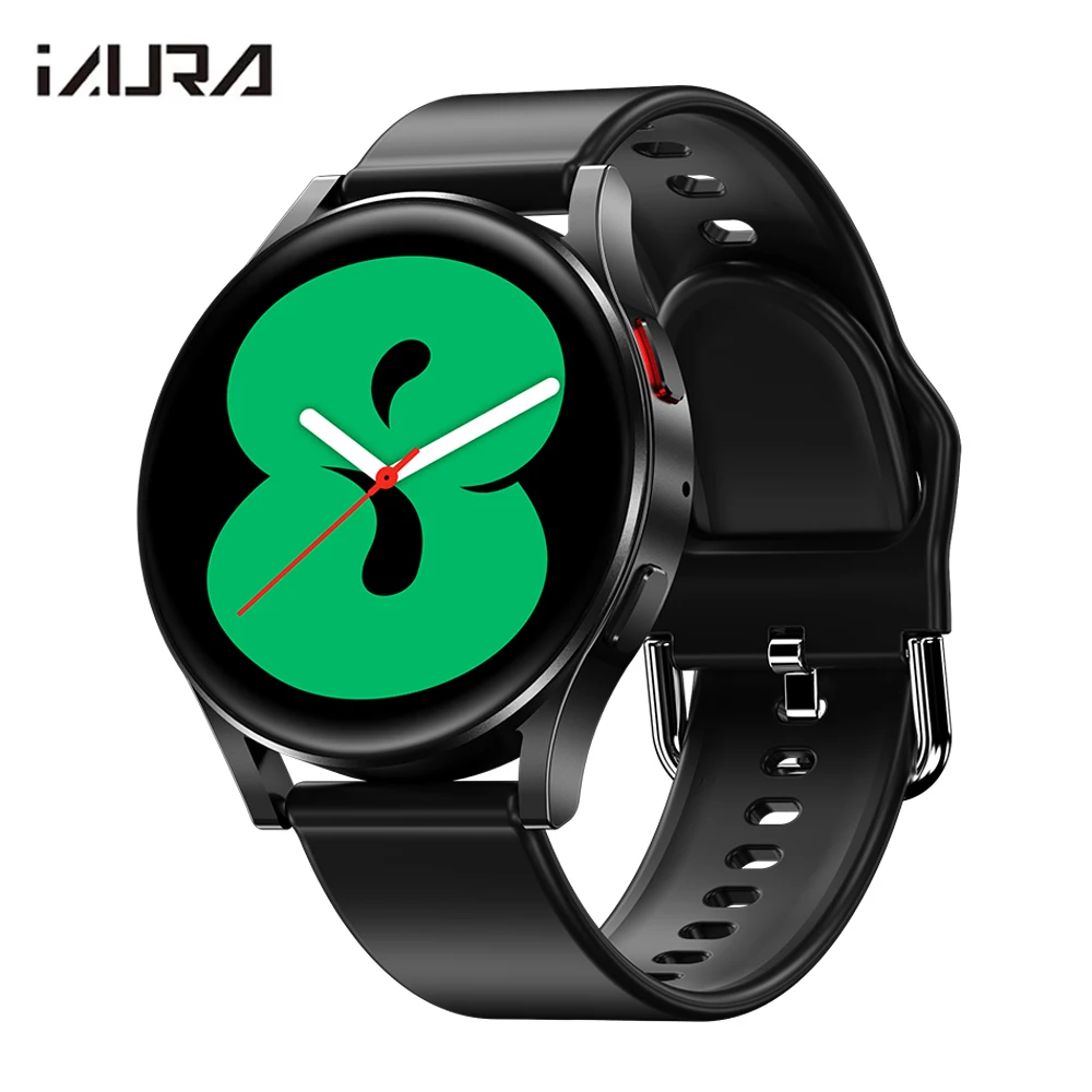 IAURA Smart Watch Men Women Full Touch Heart Rate Fitness Watch IP67 Waterproof Sport Smartwatch Bluetooth Call For Android IOS - ANKUX Tech Co., Ltd