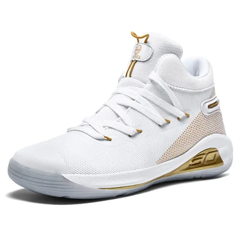 

Plus Size 45 Women and Men Basketball Shoes Breathable Sneakers Men Shoes Zapatillas Basketball Hombre Ankle Boots Sport Shoes