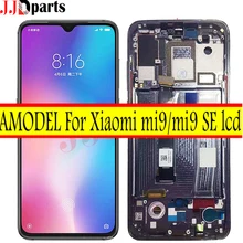 6,3" Amoled xiaomi mi 9 mi 9 lcd xiaomi mi 9 дисплей дигитайзер сборка сенсорный экран M1903F для xiaomi mi 9 se ЖК-дисплей Замена