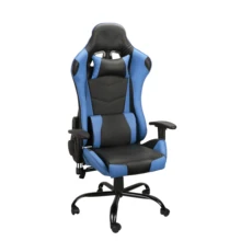 Four Colors Computer Desk Chair Gaming Chairs Office Swivel Chairs with Headrest and Lumbar Pillow US Warehouse