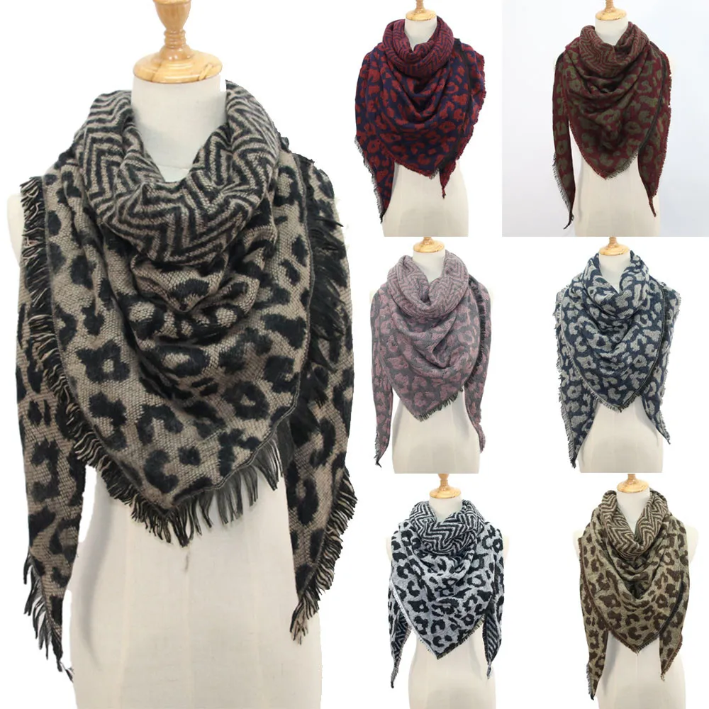 Женский шарф, шифон, Леопардовый принт, палантин, шарфы-пончо, зимний хиджаб, шаль, животный бренд, Роскошный атлас, пончо, накидки, пальто, теплое