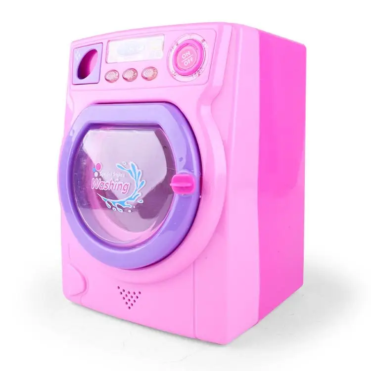 Douyin светящаяся электрическая модель стиральной машины маленькая бытовая техника игрушки для детей игрушки для дома