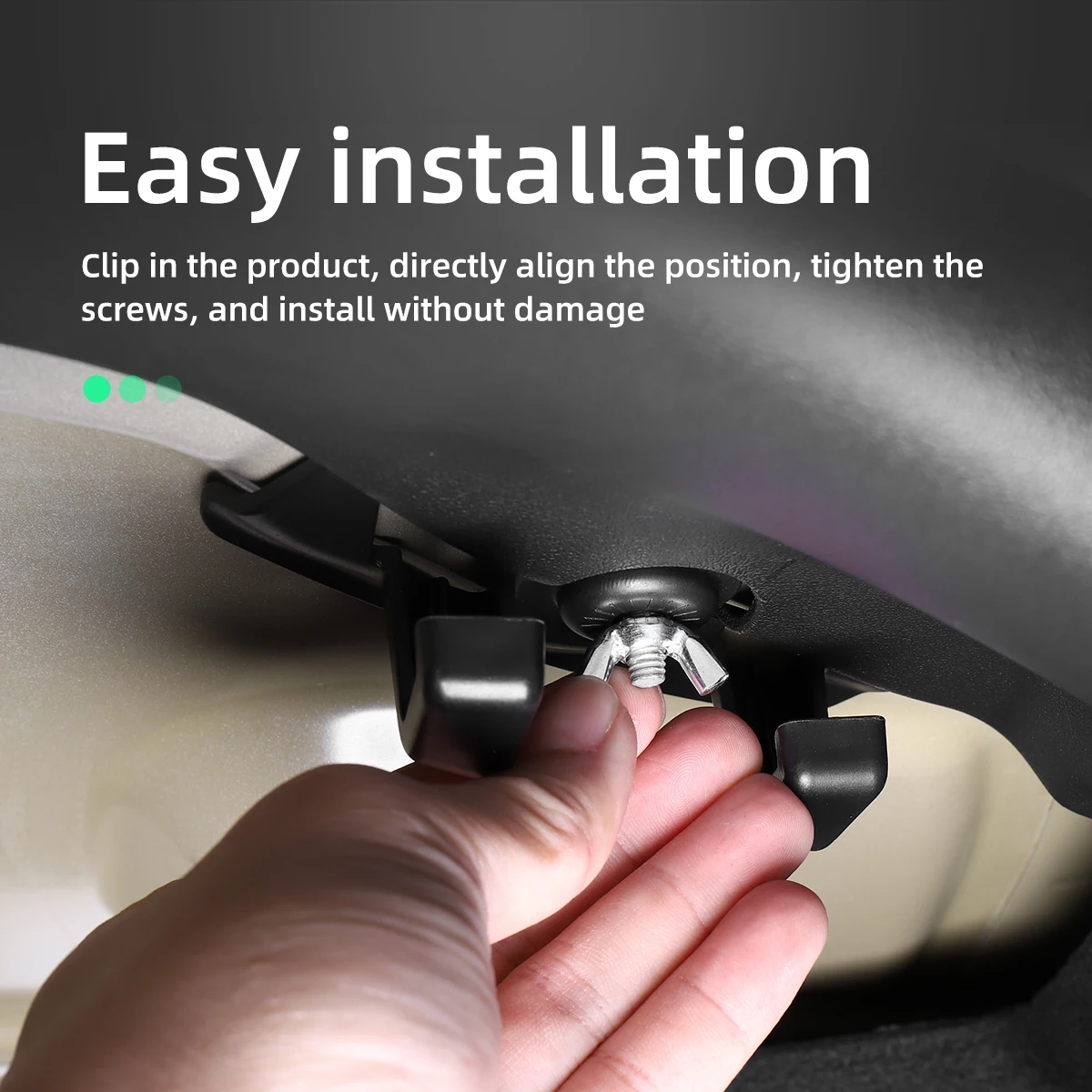 LUCKEASY For Tesla Model 3 Y Interior Modification Functional Accessories model3 Car Trunk Luggage Convenient Hook 1pcs/Set