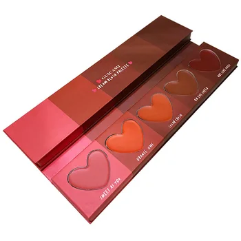 

2020 New Macaron Blush Matte Natural Rouge Enhances Complexion Creamy Lip Gloss Palette