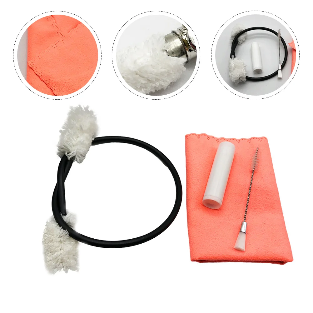 1Set Saxophone Sound Hole Cleaning Cloth Cleaning Supplies (Assorted Color)Parts & Accessories