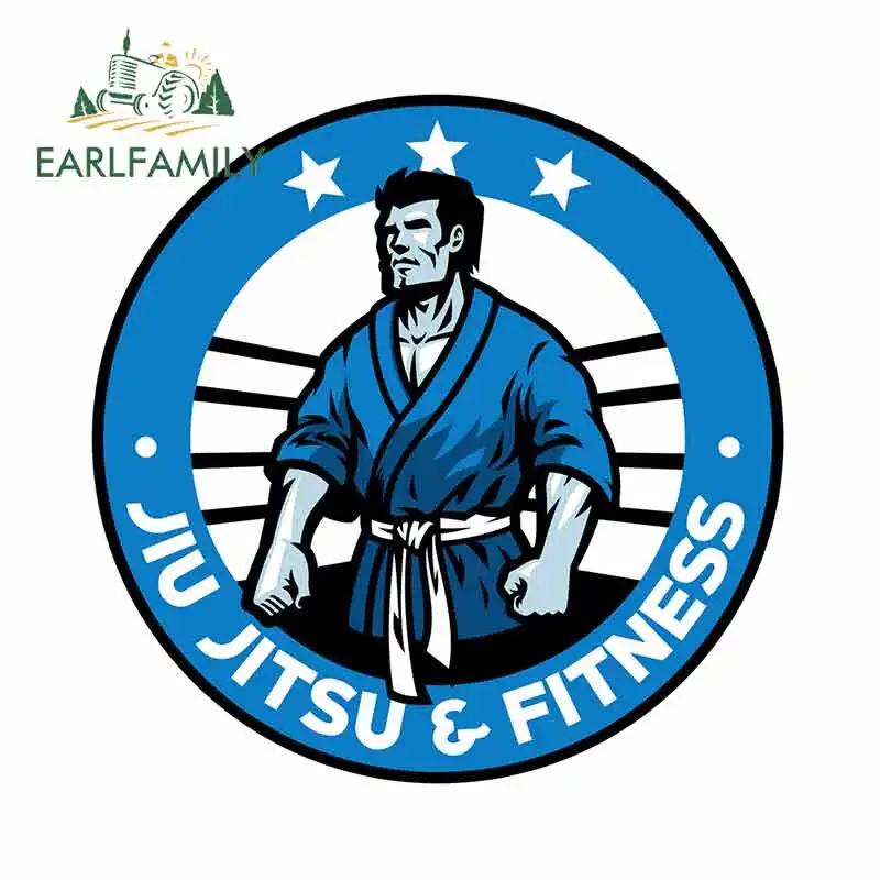 EARLFAMILY 13 см x для Jiujitsu бейдж дизайнерские автомобильные наклейки и сделай сам