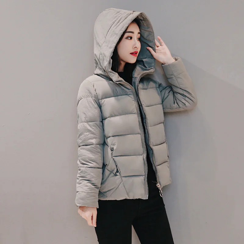 Новая зимняя короткая женская куртка, большой размер 4XL 5XL 6XL 7XL, Женская парка с капюшоном размера плюс, осенний пуховик из хлопка
