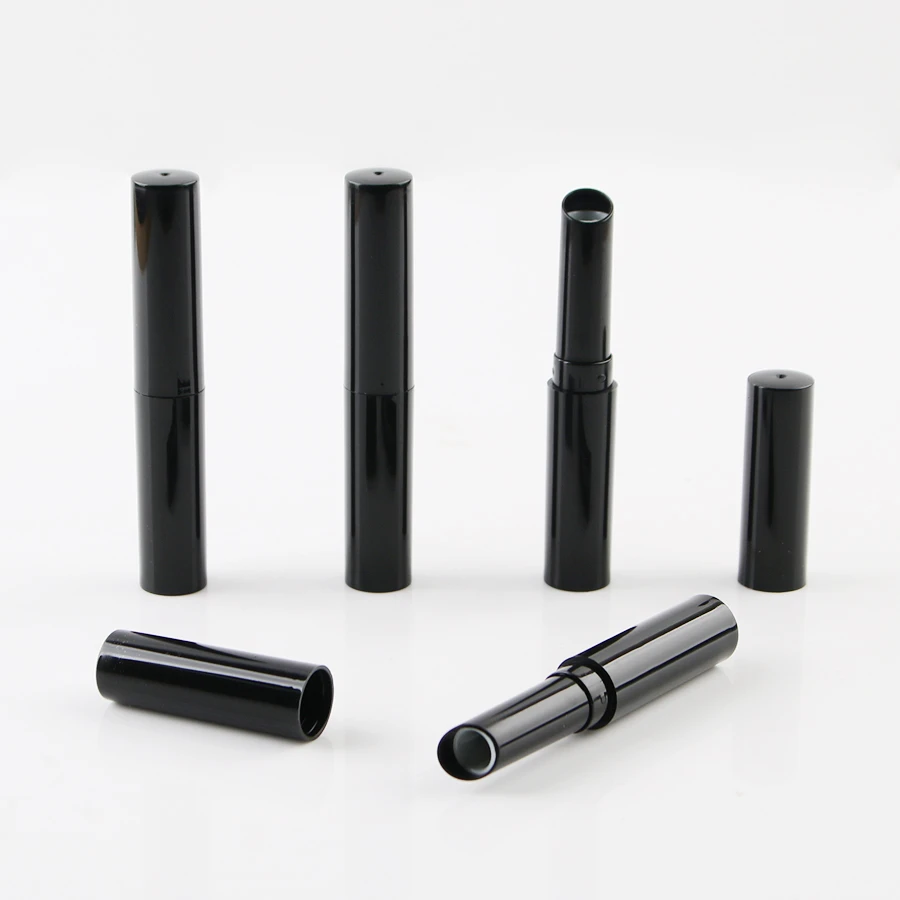 100pcs Lot 3g Empty Lip Gloss Tubes Empty Cosmetic Containers Lipstick Balm Tube Cap Container Maquiagem Travel Makeup Tools Lipstick Tube Lipbalm Tubeblack Lipstick Tube Aliexpress