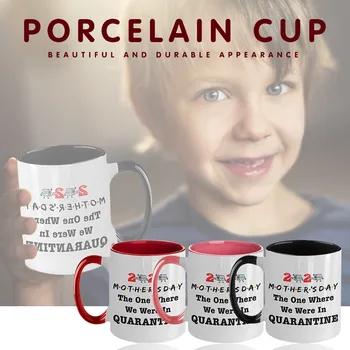 

Milk Cup Large Handle Drinking Cup Mother's Day 2020 The One Where We Were Quarantined Coffee Mug