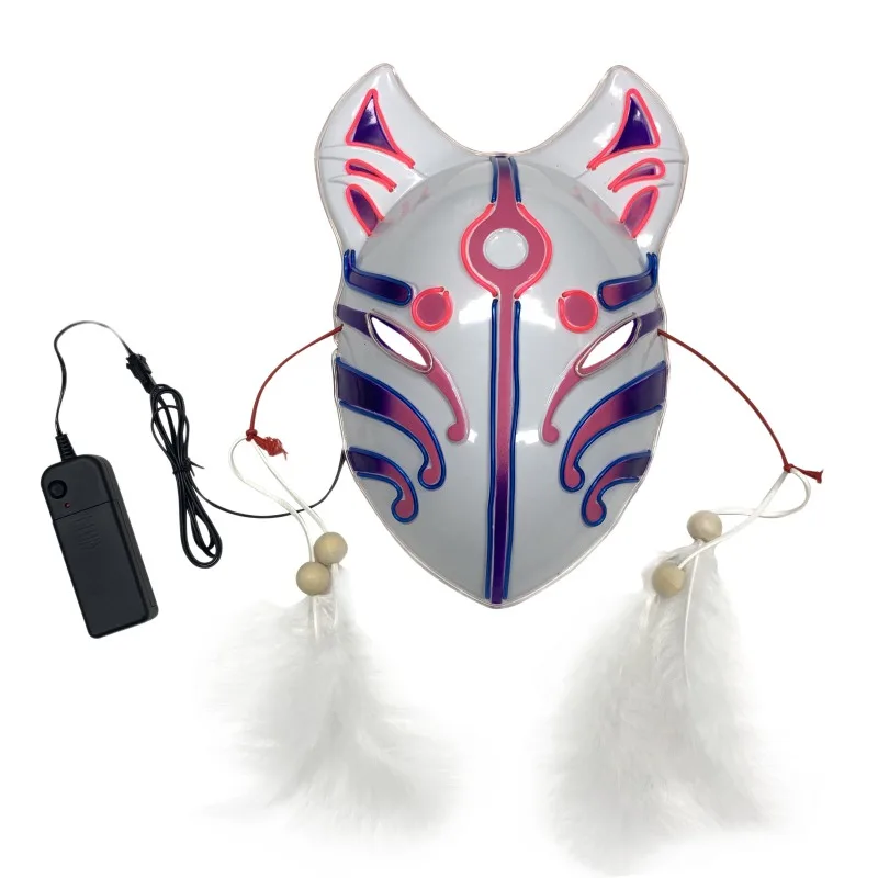 EL холодный свет маска светодиодный свет светящаяся маска с 3V ...