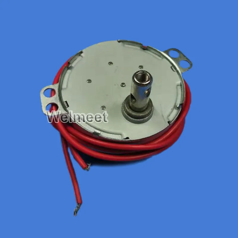 AC5V 6V 9V 12V 24V 110V 220V TYC пластиковый редуктор синхронный мотор-редуктор с двумя горизонтальными отверстиями нарезающий вал