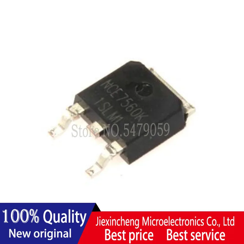 

20 шт. NCE7560K NCE7560 TO252 75V 60A MOSFET