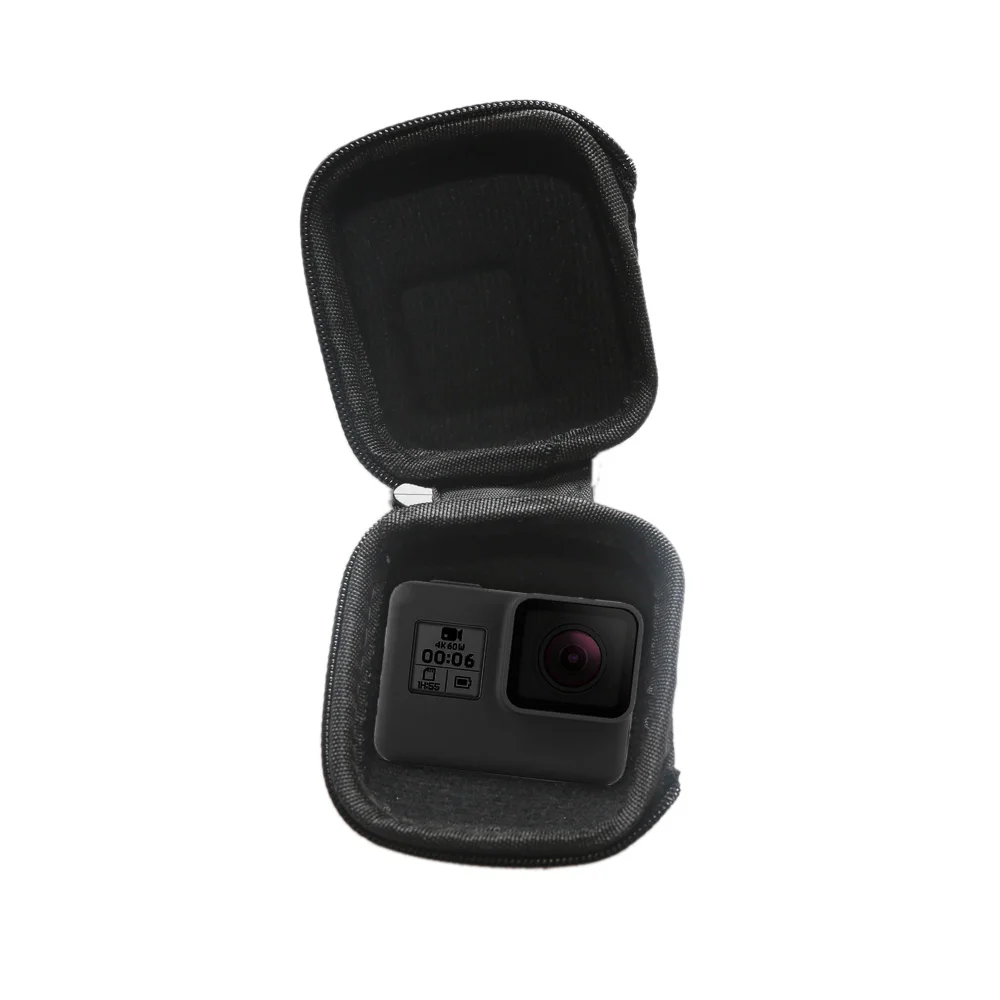 Для GoPro Hero 8 7 6 5 черный Мини EVA защитный чехол для хранения сумка коробка крепление для Go Pro Hero 7 8 5 для Go Pro Аксессуары для камеры