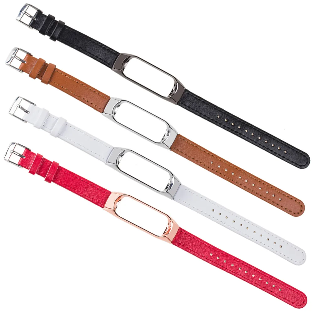 Ремешок на запястье из искусственной кожи для смарт браслета Mi Band 3|for xiaomi mi band|xiaomi