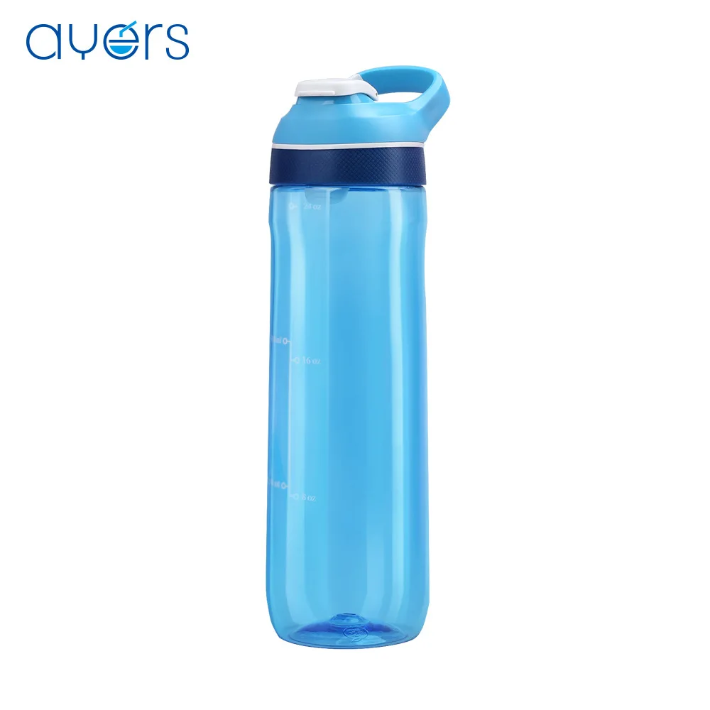 

Creative New Style Outdoor Hook Type Handle Bounce Direct Drinking with Lock Key Large Capacity Sports Bottle