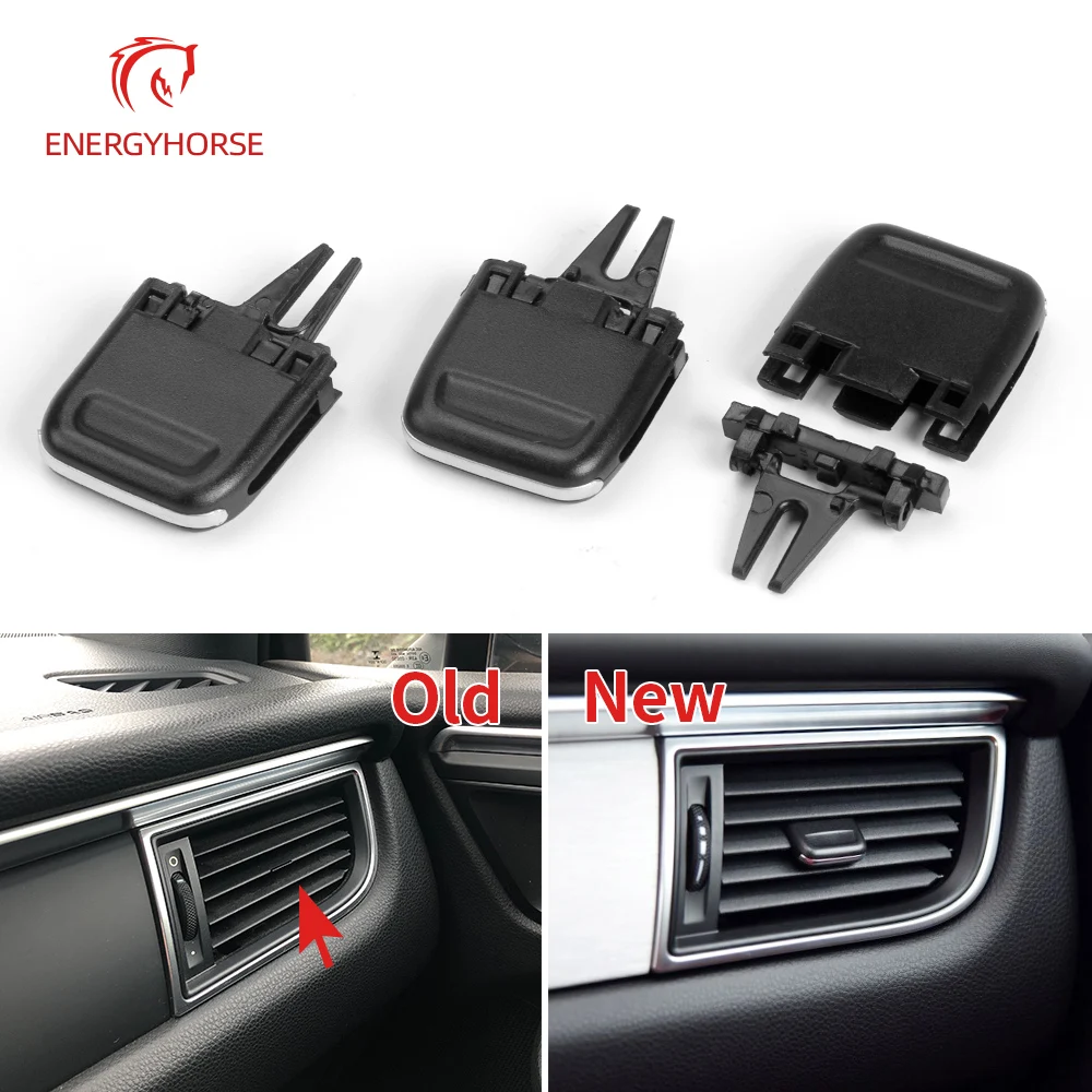 Car Front Air Conditioning AC Vent Grille Clip Slider Repair Kit For Porsche Macan 2014-