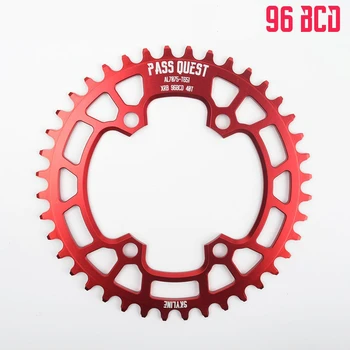 

Bicycle Chainwheel 96BCD Round Shape Narrow Wide Chain Ring 34T-48T Aluminum Alloy Bike Chainwheel For Shimano M7000 M8000 M9000
