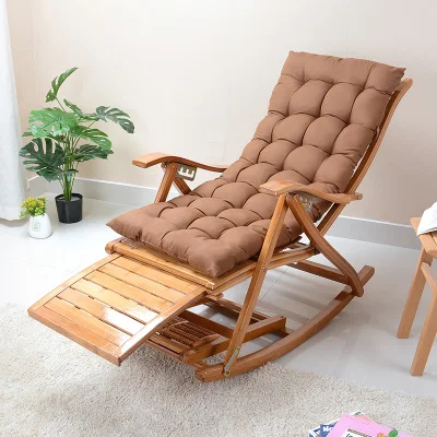 Katlanir Bambu Sallanan Sandalye Ayarlanabilir Arkaligi Koltuk Yumusak Mat Ev Acik Sekerleme Uzanmis Sezlong Chaise Lounge Aliexpress