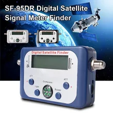 Искатели спутникового сигнала цифровой искатель с компасом дисплей Бытовая электроника спутниковый искатель метр ТВ Портативный Satfinder