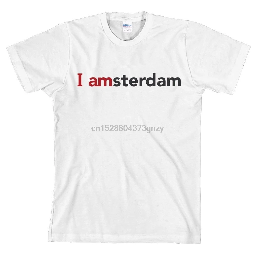 I AMsterdam футболка Am Amsterdam скульптурная все размеры Новинка | Мужская одежда