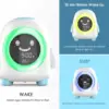 Kids Alarm Clock Digital Wake Up Clock with 5-Color Changeable Night Light Indoor Temperature Nap Timer Baby Children’s Sleep ► Photo 2/6