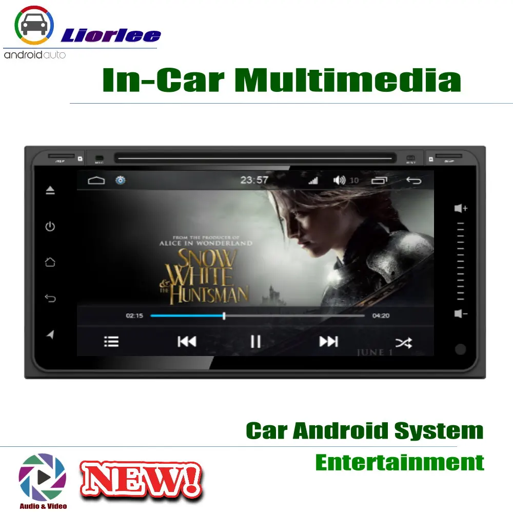 Автомобильный Android плеер 7 дюймовый IPS ЖК экран для Toyota Ips um/пикник/спортивный