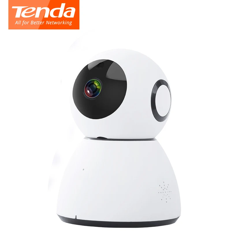 

Tenda Wifi IP Camera 360 Degree Full View 1080P Wireless Network Security Camera 1MP 128G ICR Remote Control CCTV Camera Monitor