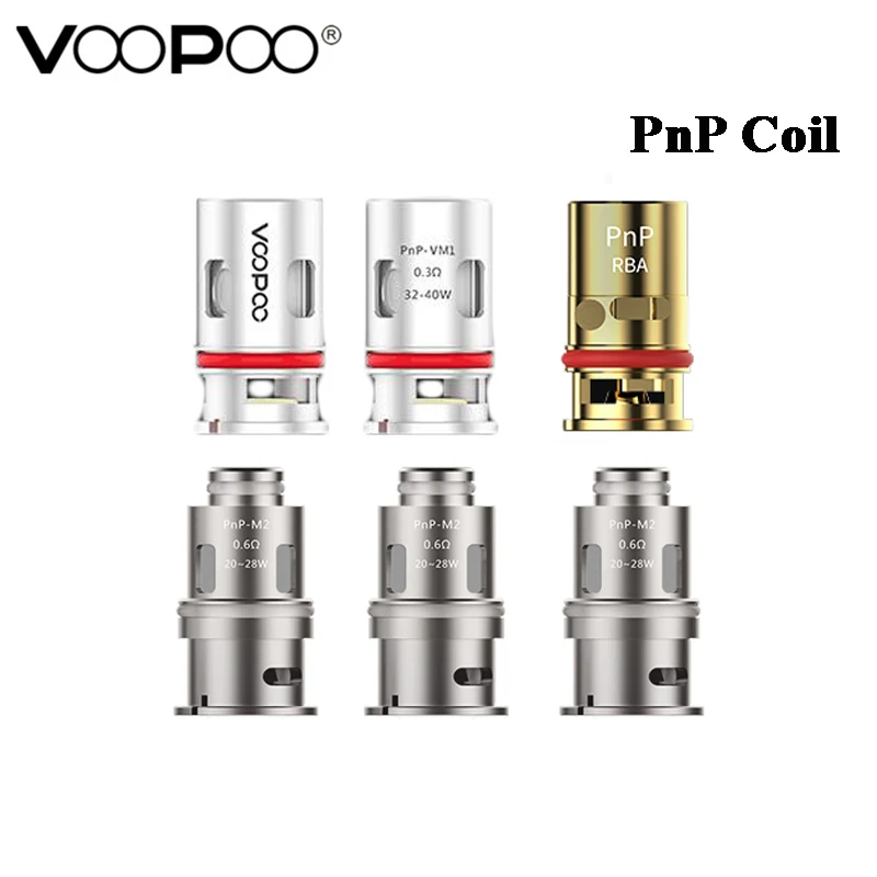5 шт./лот VOOPOO PnP Coil RBA R1 C1 M1 задняя фотография сетка для VINCI R Drag Baby trio | Электроника